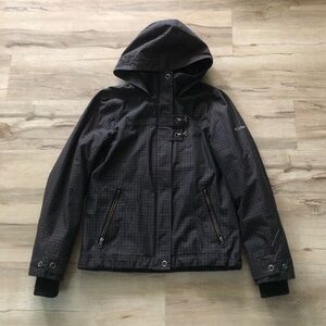 Columbia Houndstooth Black Performance Jacket Winter Coat